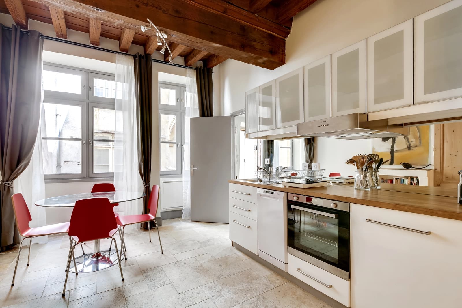 Cuisine dans Vieux Lyon: appartement de charme au centre historique - 1