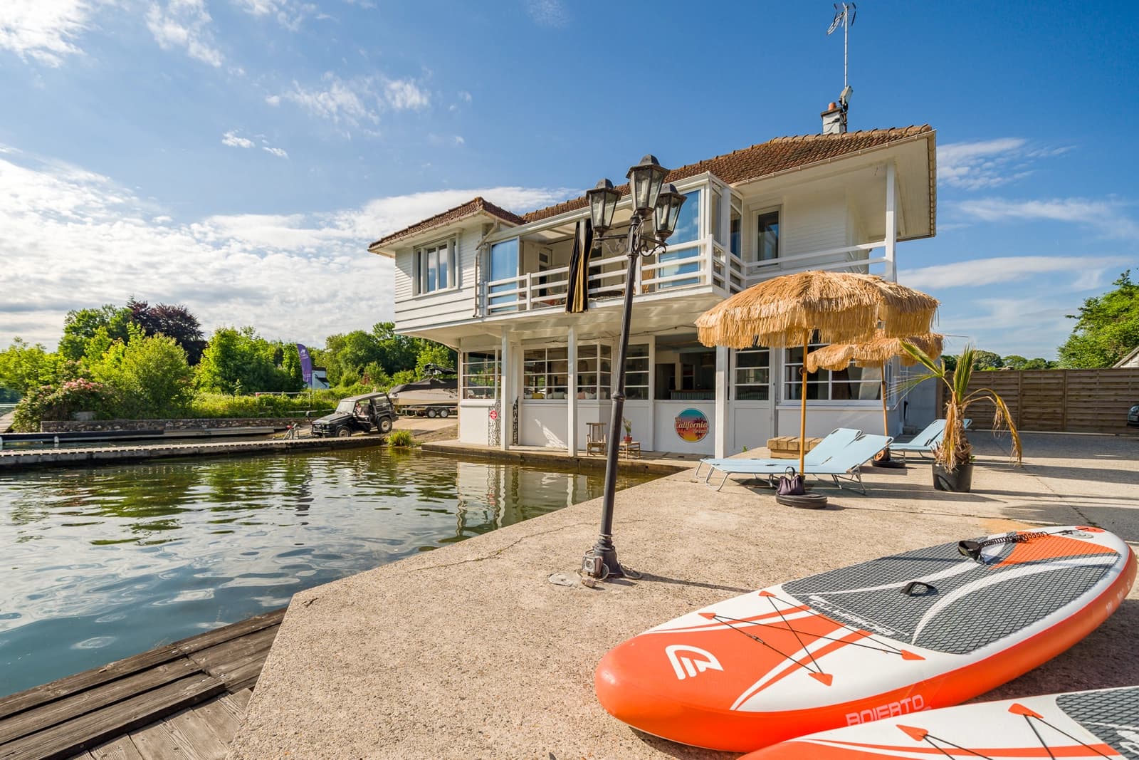 Salle de réunion dans Propriété avec accès direct à des loisirs nautiques - 0