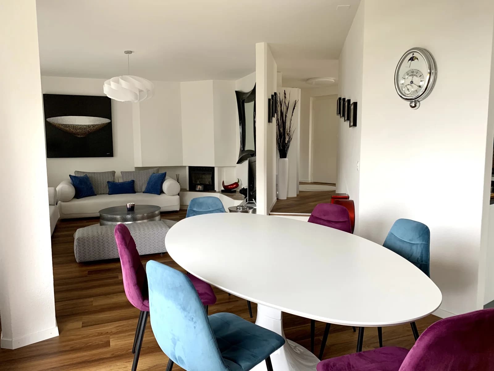 Meeting room in Architect-designed house with lake view - Lausanne - 1