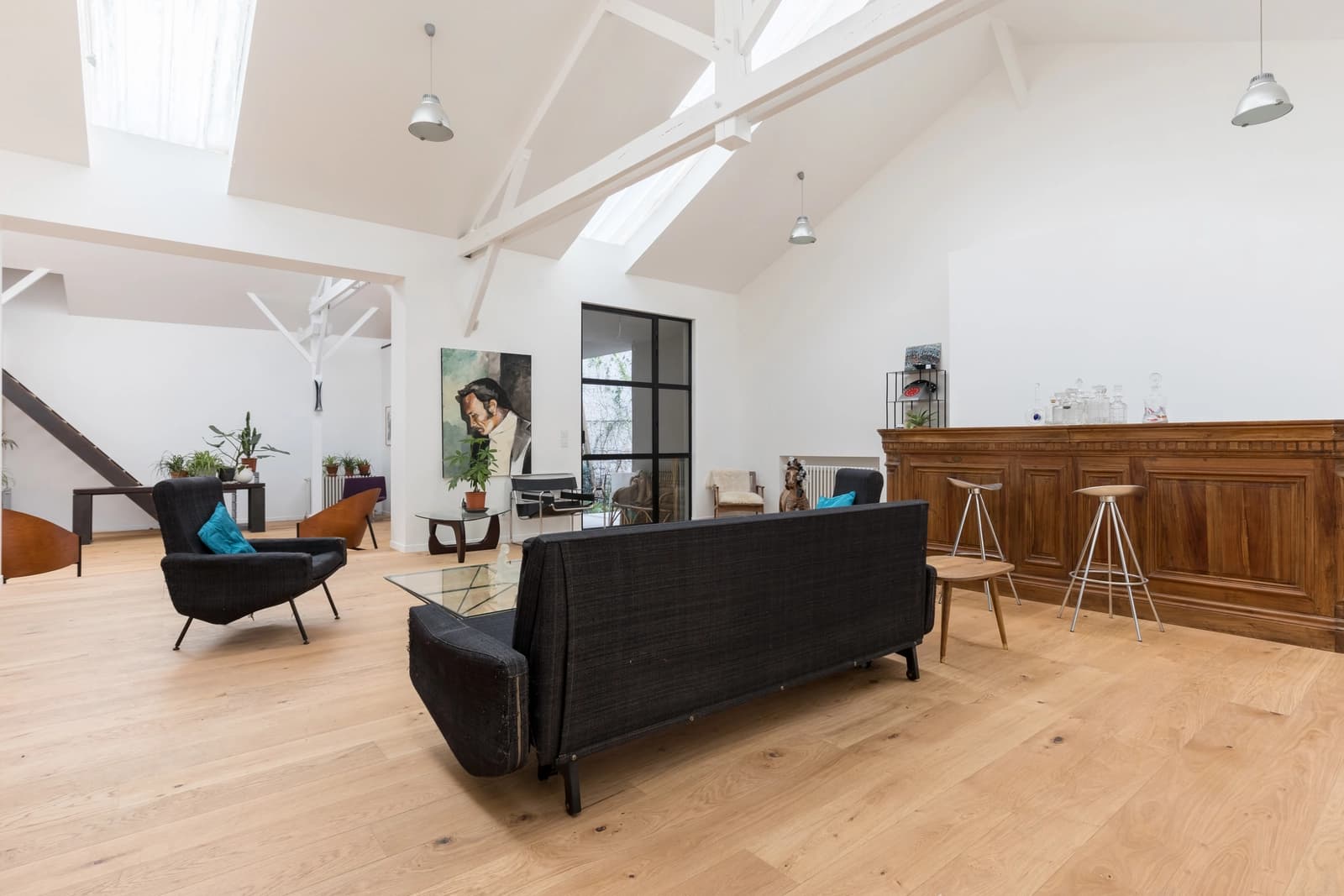 Living room in Loft Atelier decor - 1