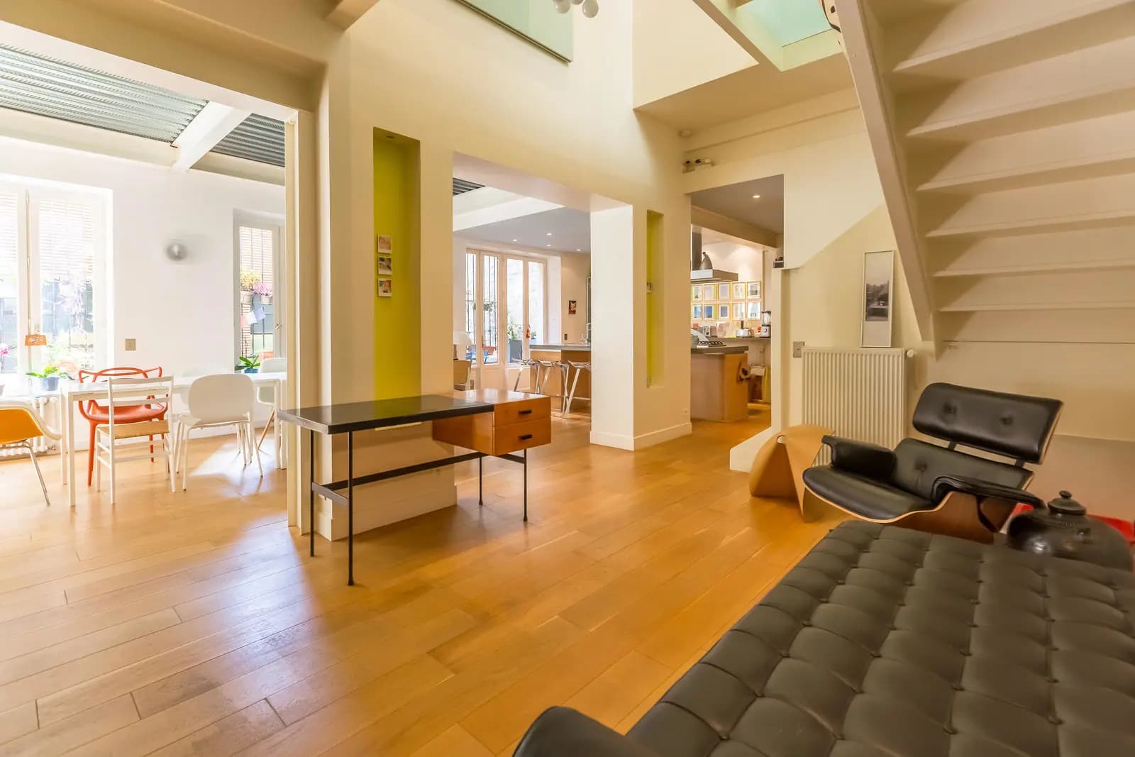 Salon dans Duplex atypique d'Alain: un nid cosy et lumineux - 1