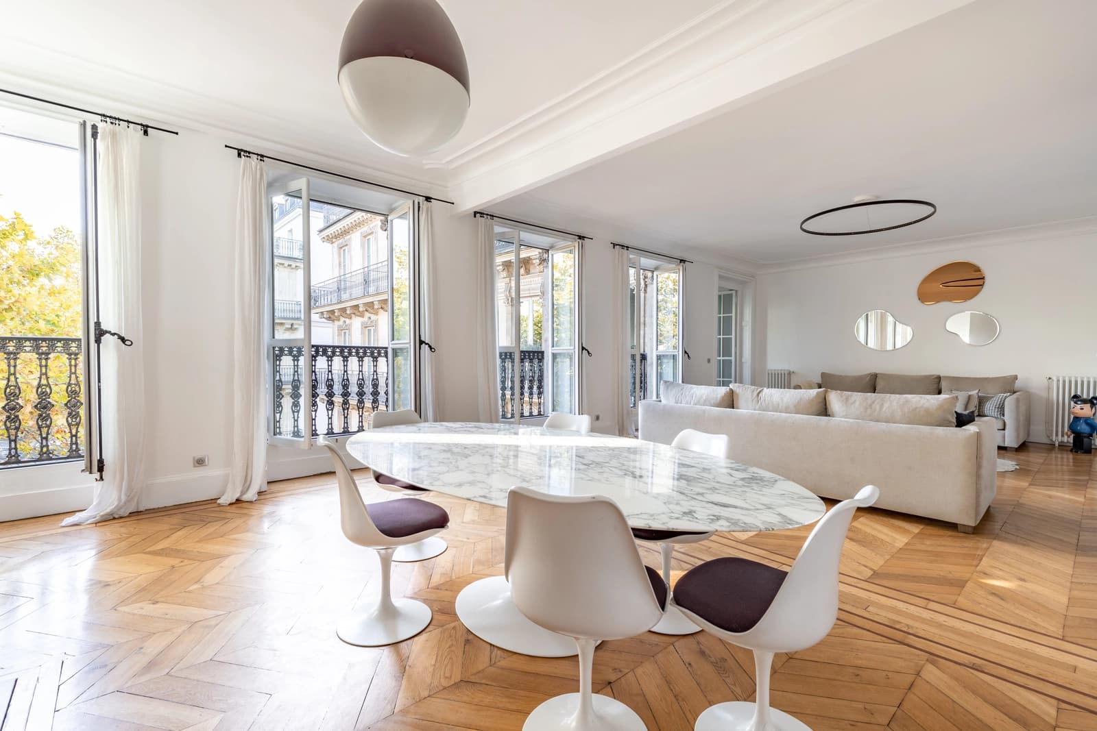 Logement avec panorama sur la Place de la Madeleine