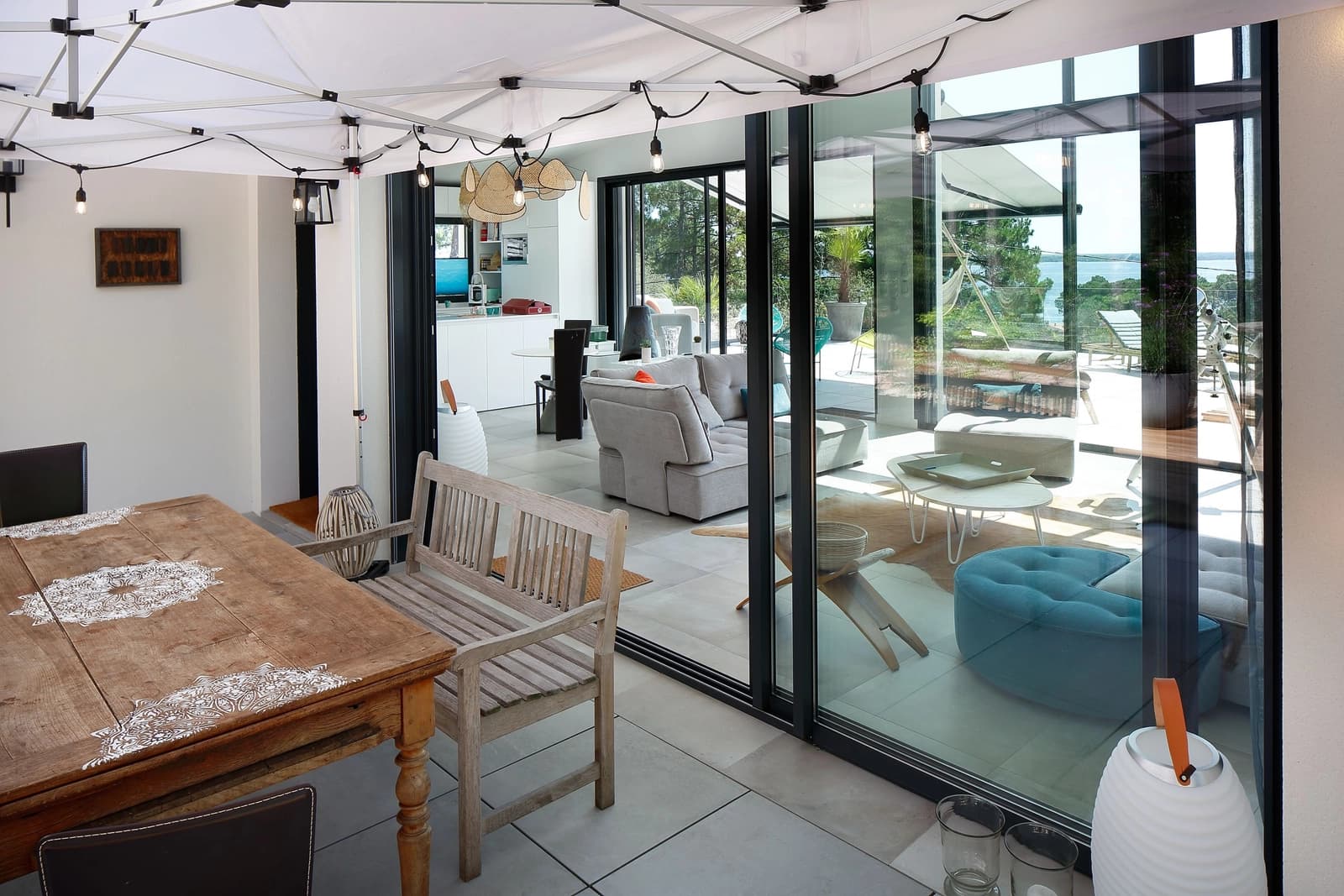 Space Beautiful house, large terrace, with lake view - 3
