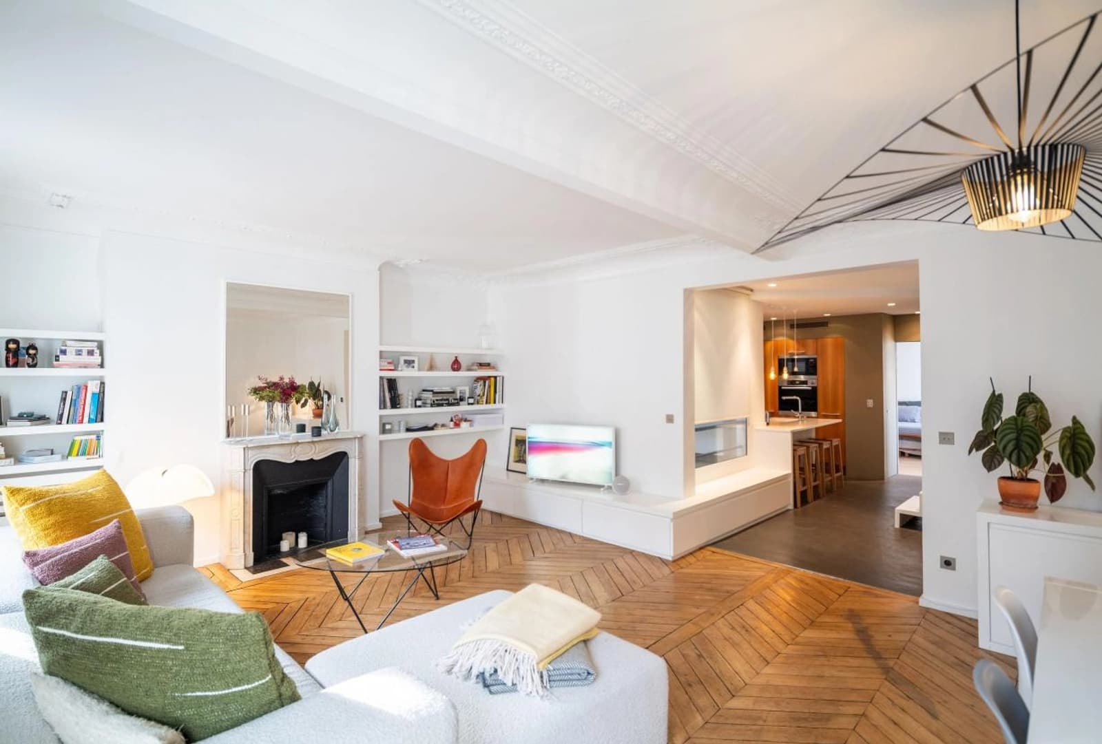 Space Charming, streamlined Parisian duplex apartment - 3