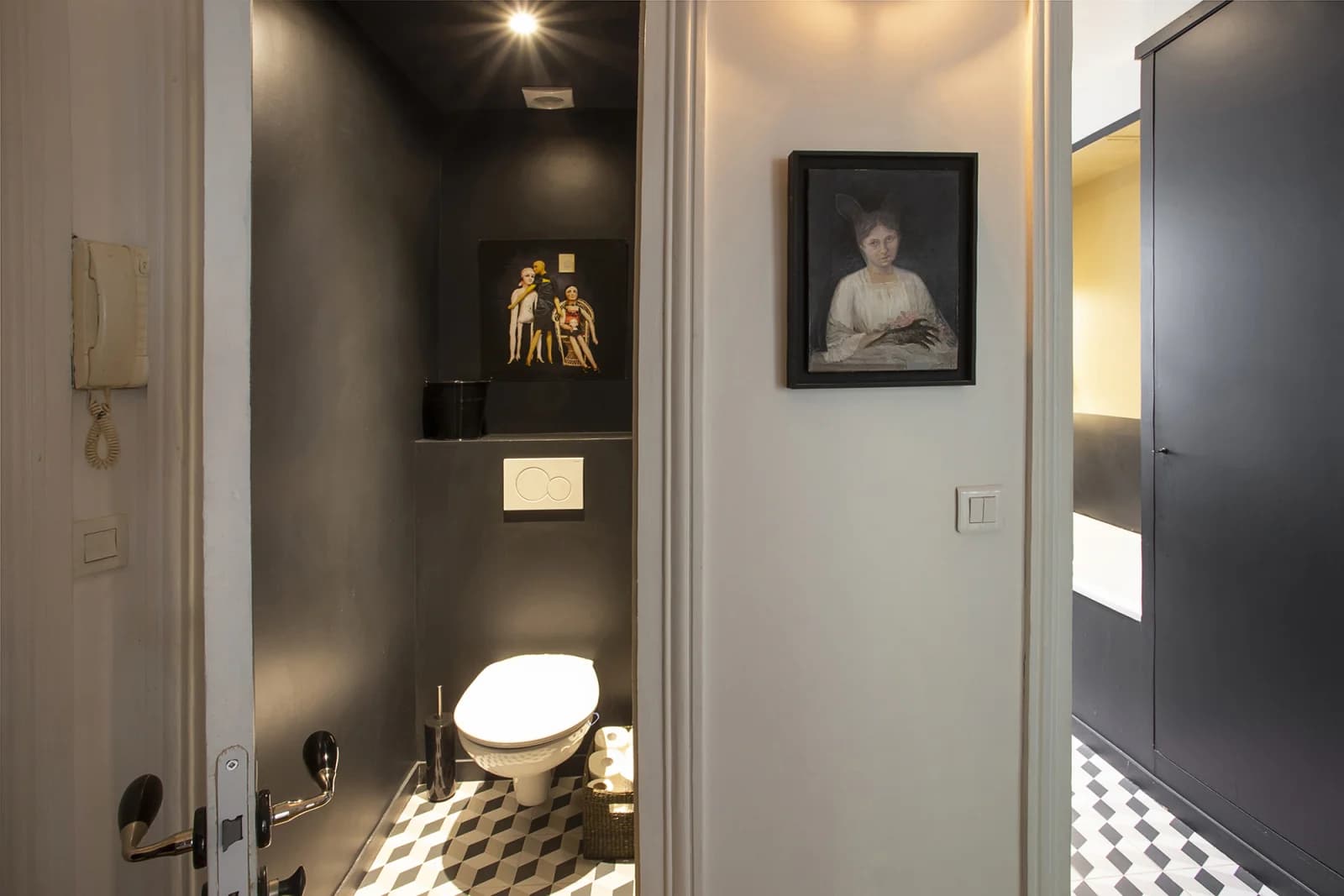Espace Appartement parisien typique à la décoration bohème - 4