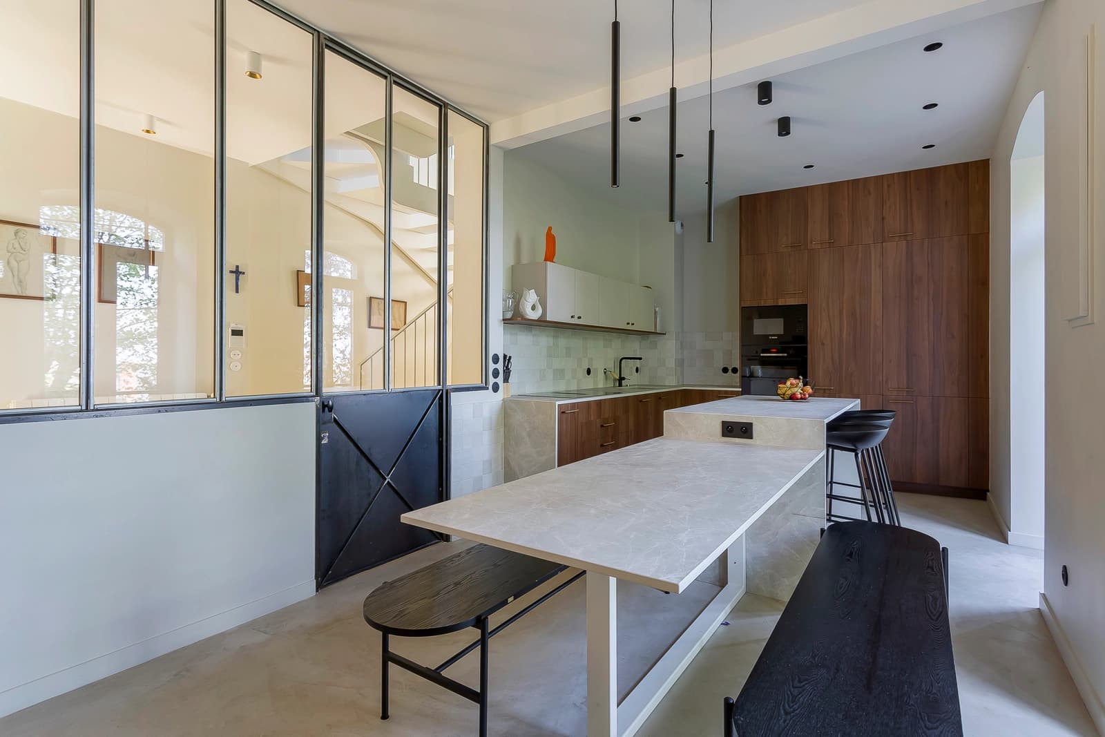 Espace Maison dans un parc arboré, vue Lyon et toit-terrasse - 2