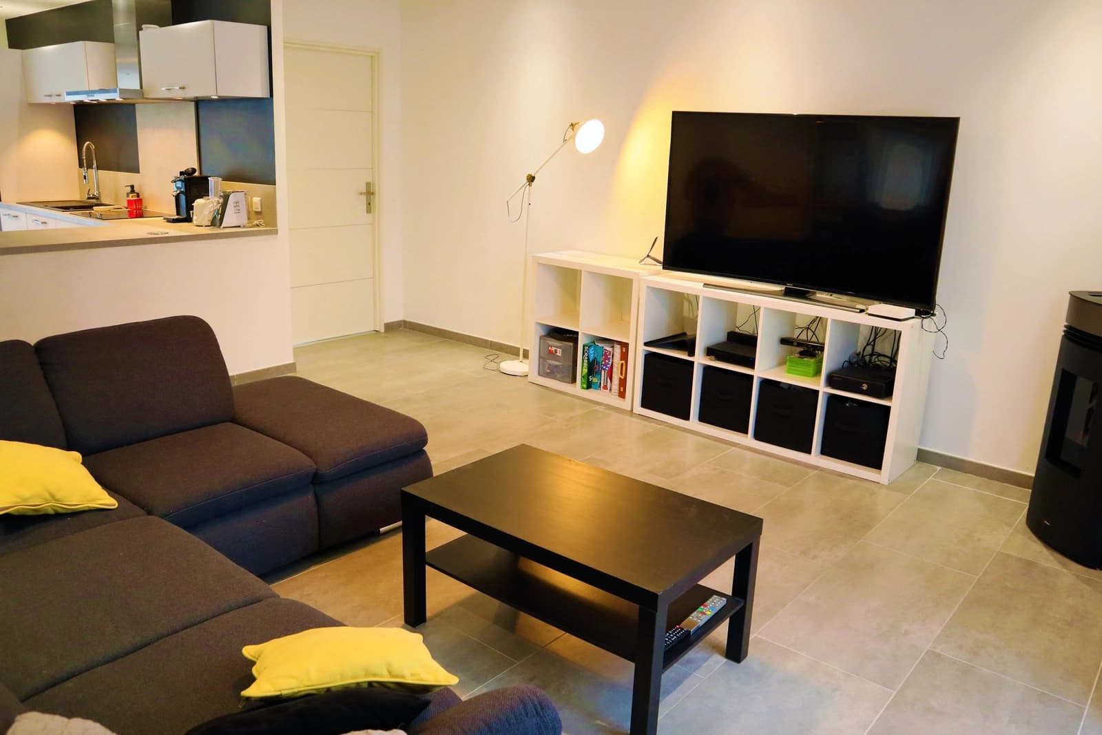 Living room in New house with large living room - 1