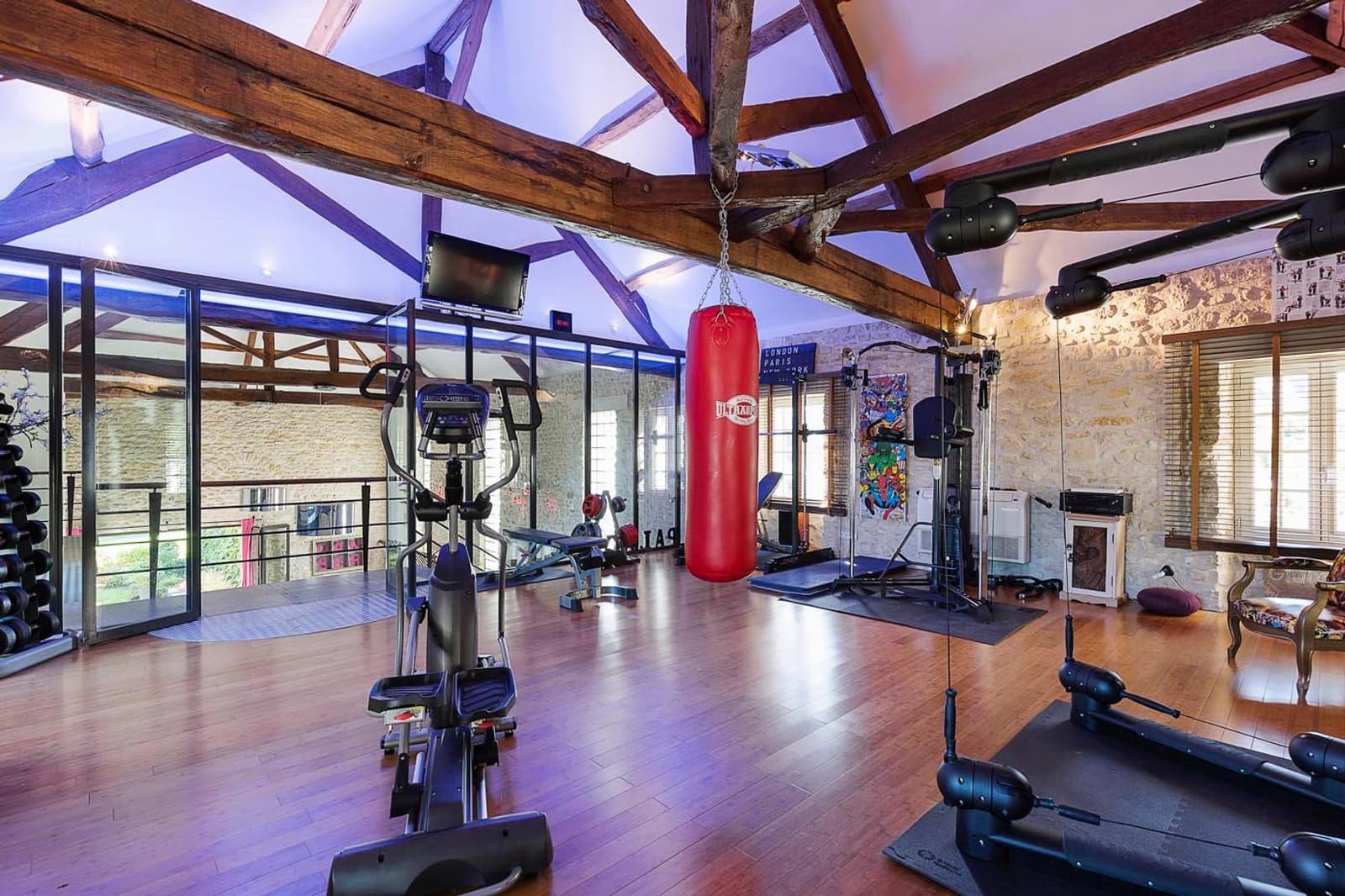 Living room in Magnificent 18th century farmhouse - 1