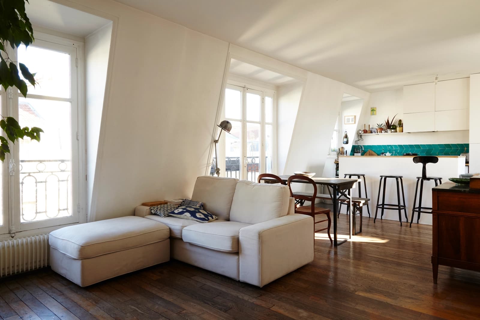 Living room in Charming family apartment - 1