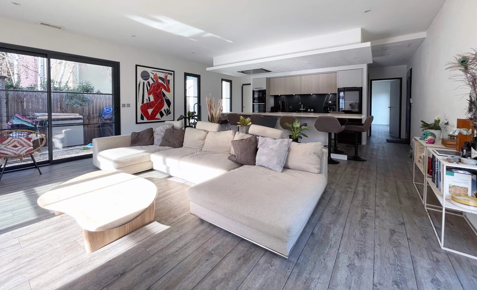 Living room in Chill & Work Villa toulousaine spa and pool - 1