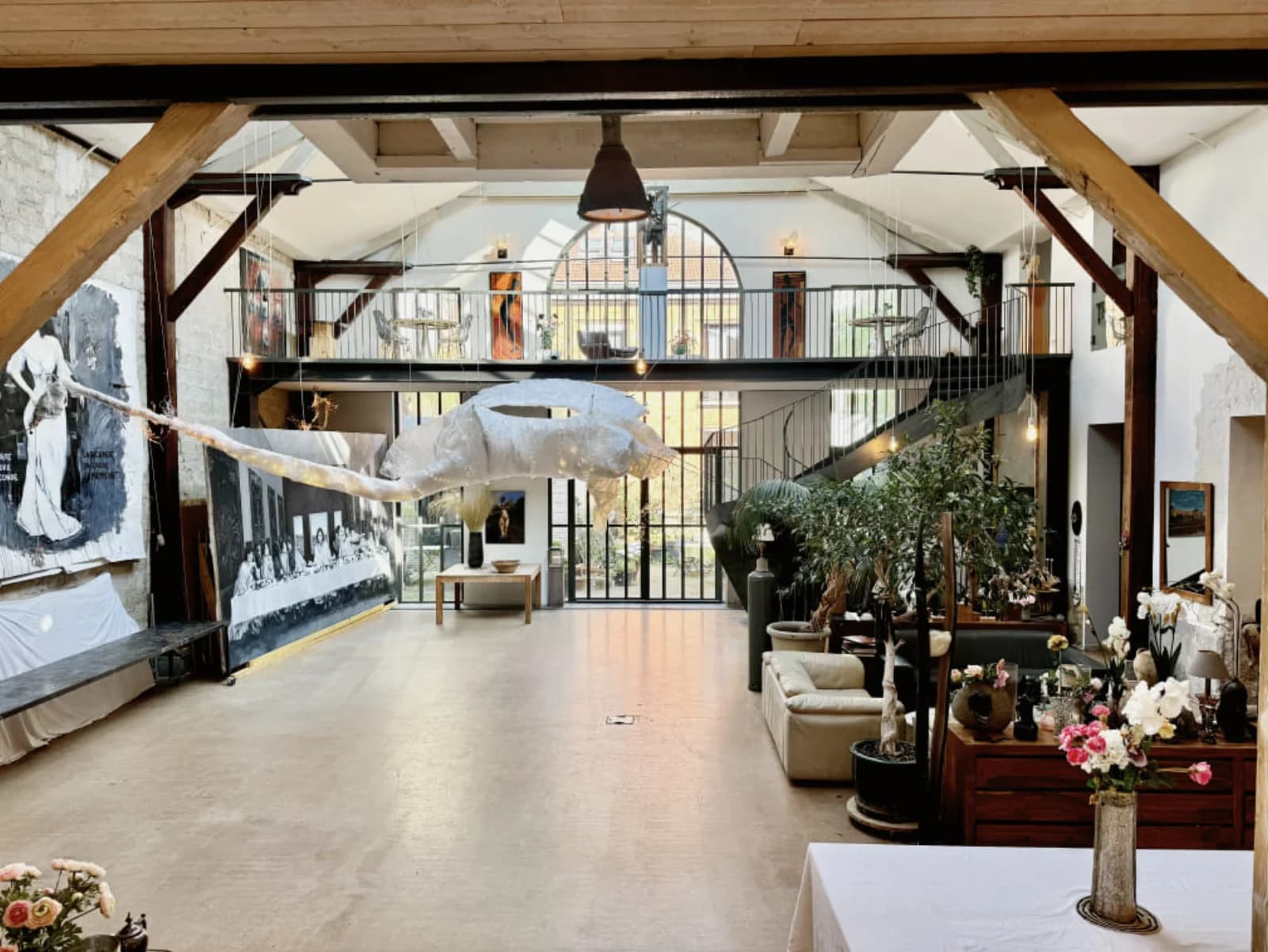 Loft d'artiste inspirant et unique à Saint-Ouen