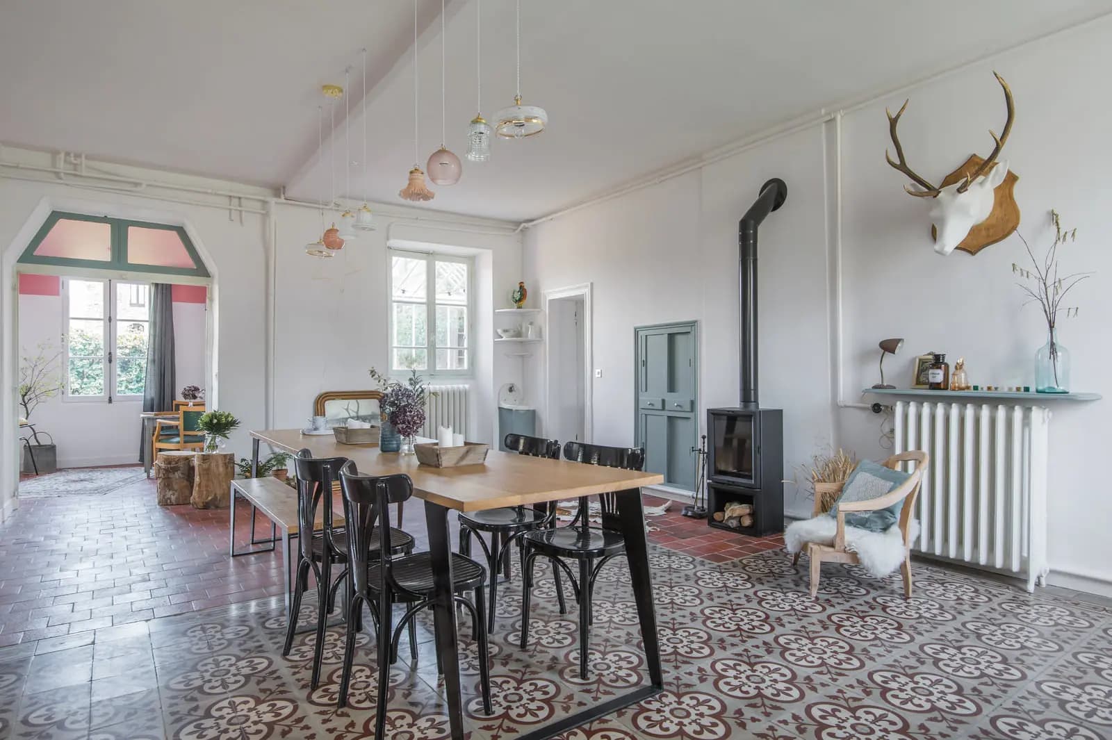 Salle de réunion dans Charmante maison de campagne en IDF Sud - 1