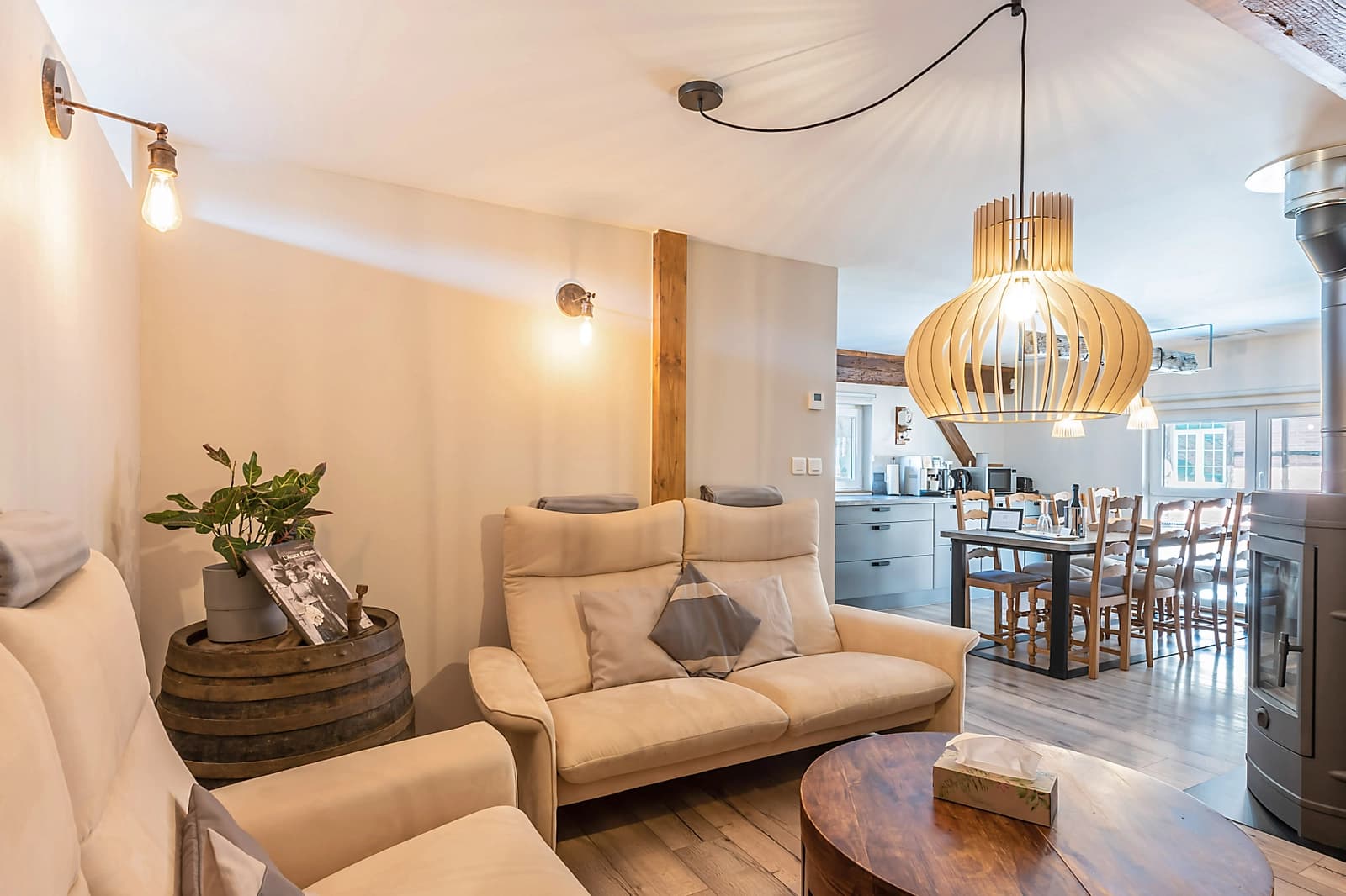Espace Grange rénovée avec spa et salle de jeux - 1