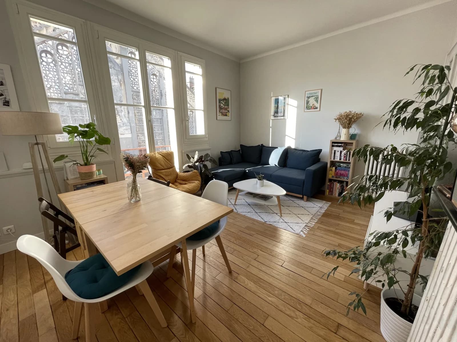 Living room in Cosy apartment with terrace on top floor - 0