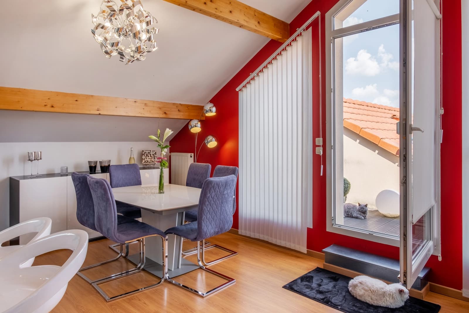 Cocon douillet sous les toits, un charme mansardé