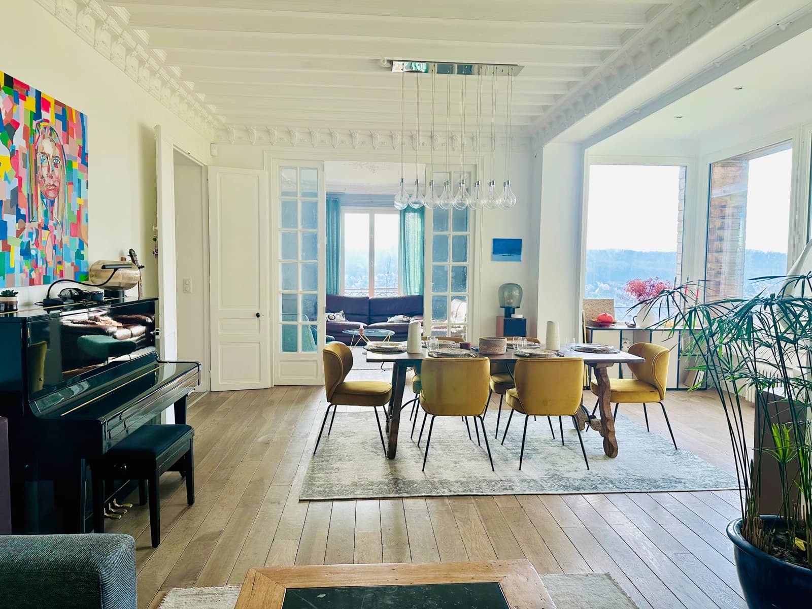 Espace Maison avec vue sur la forêt et piscine - 1