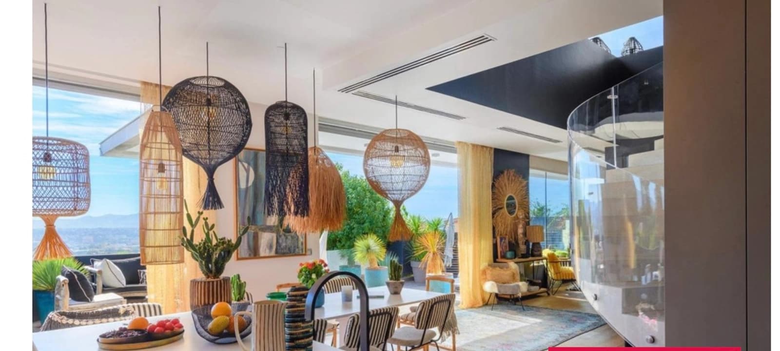 Salon dans Maison d'architecte avec une vue panoramique unique - 1