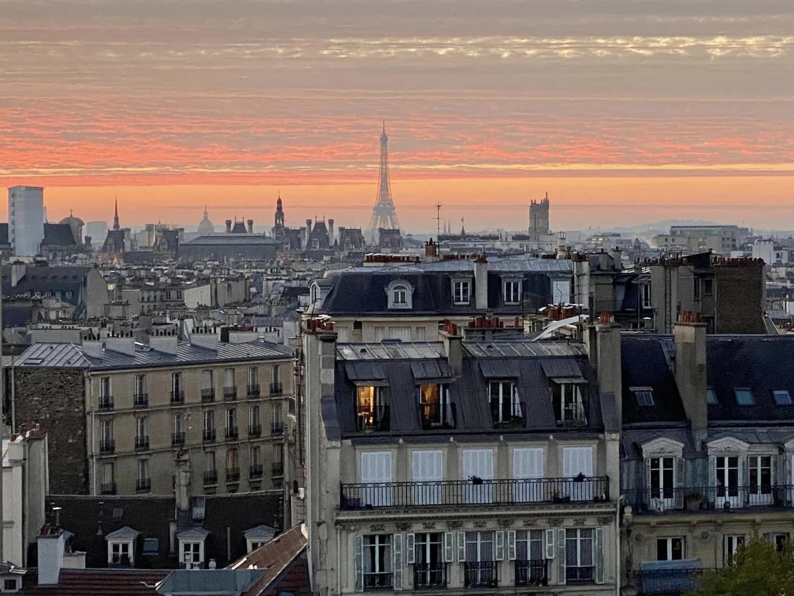 Space Duplex terrace with panoramic view of Paris - 1