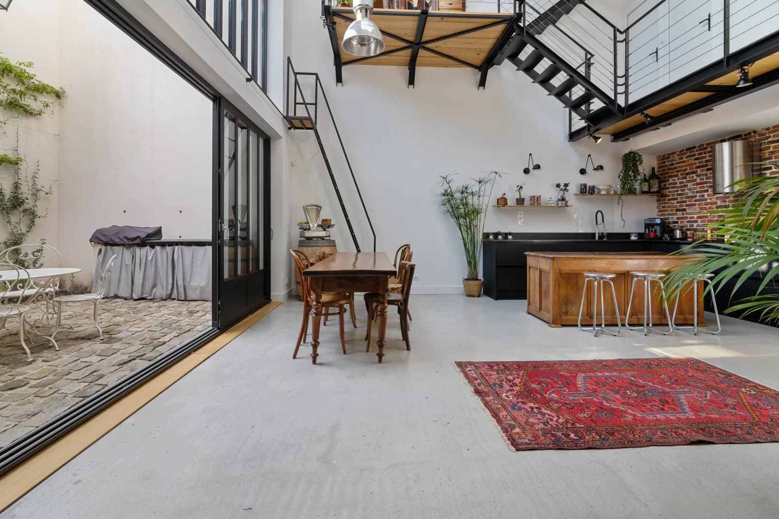 Salle de réunion dans Loft ludique: baby-foot, patio et terrasse sur le toit - 0