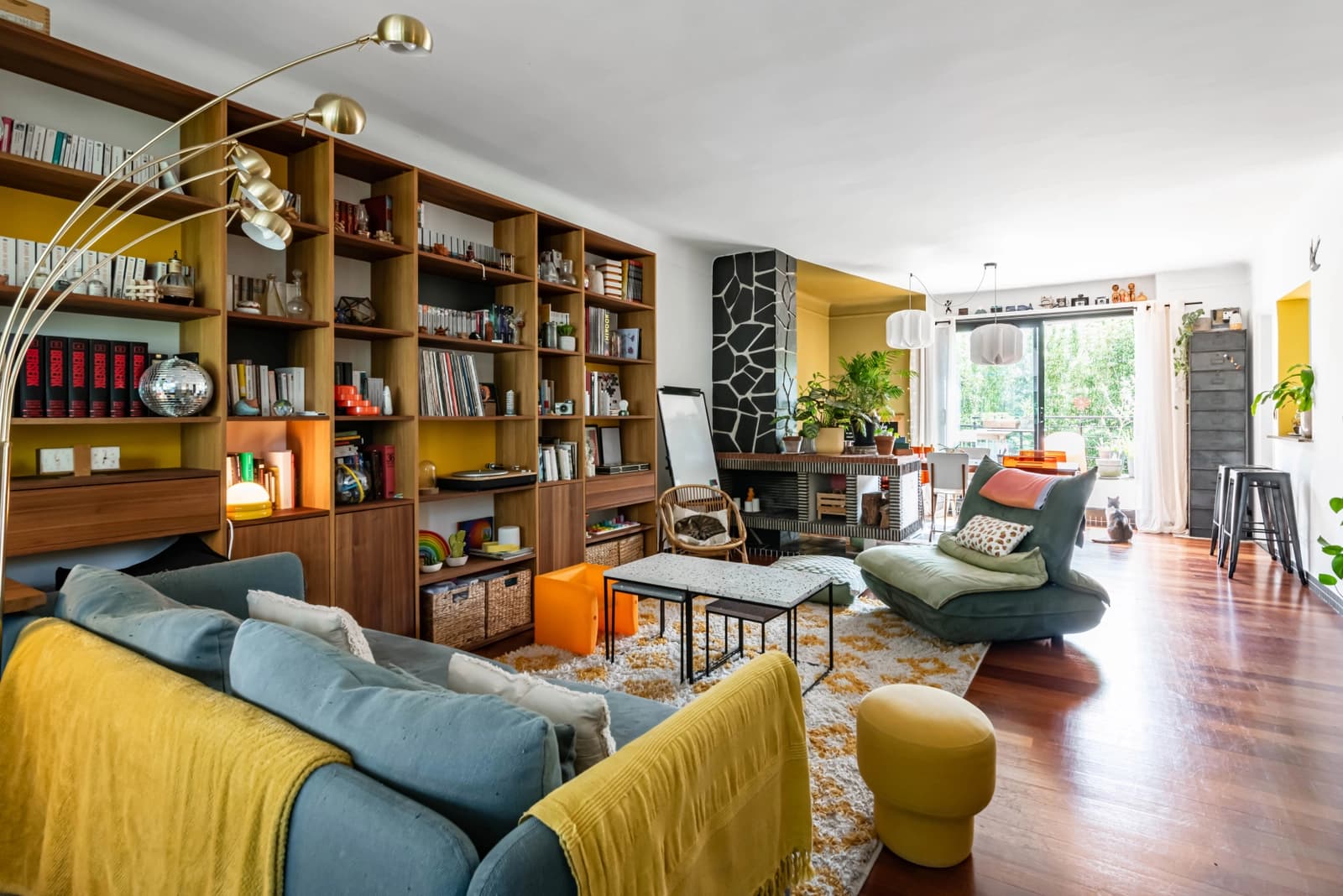 Espace Maison d'architecte 70s au milieu des bambous - 1