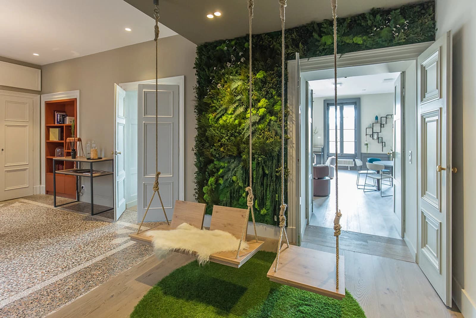 Living room in Designer house in the heart of Lyon - 1