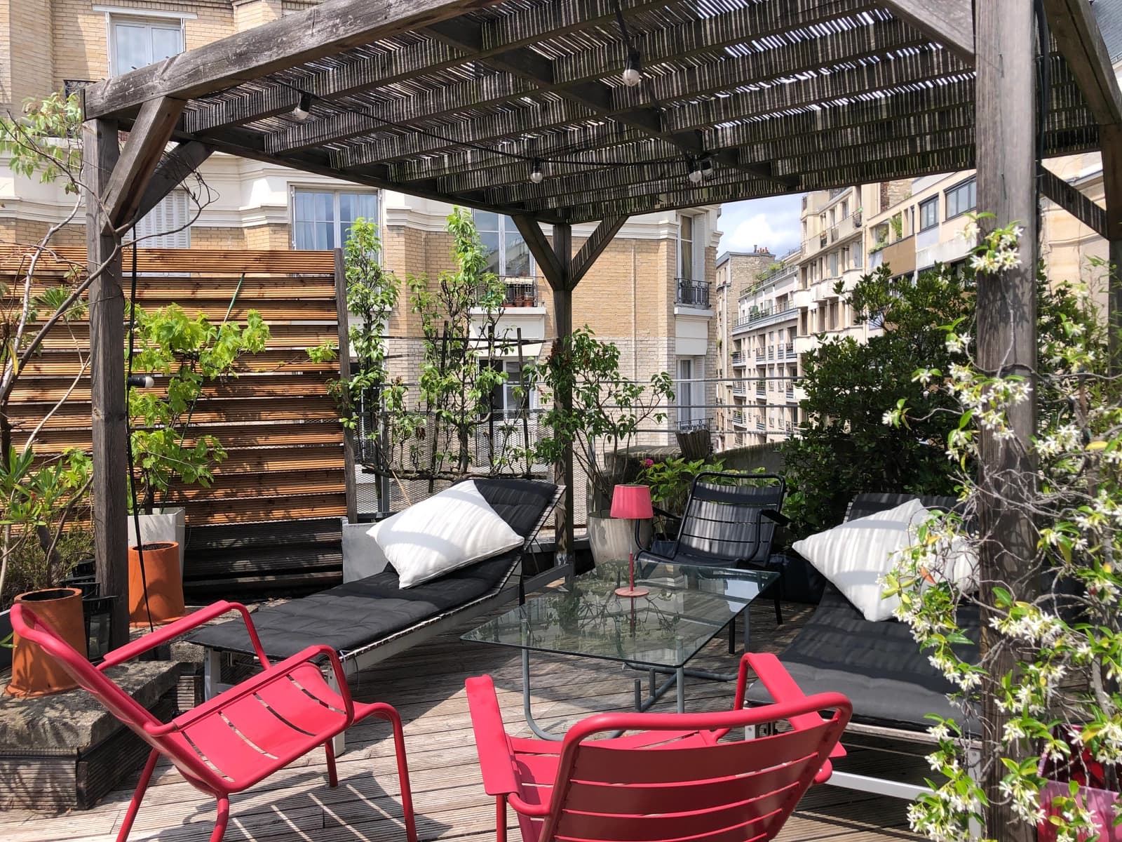 Salle de réunion dans Jourdain: lieu avec toit-terrasse et coin grillades - 1