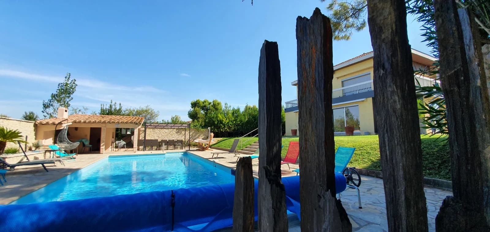 Salle de réunion dans Splendide villa et sa piscine, une invitation au rêve - 1