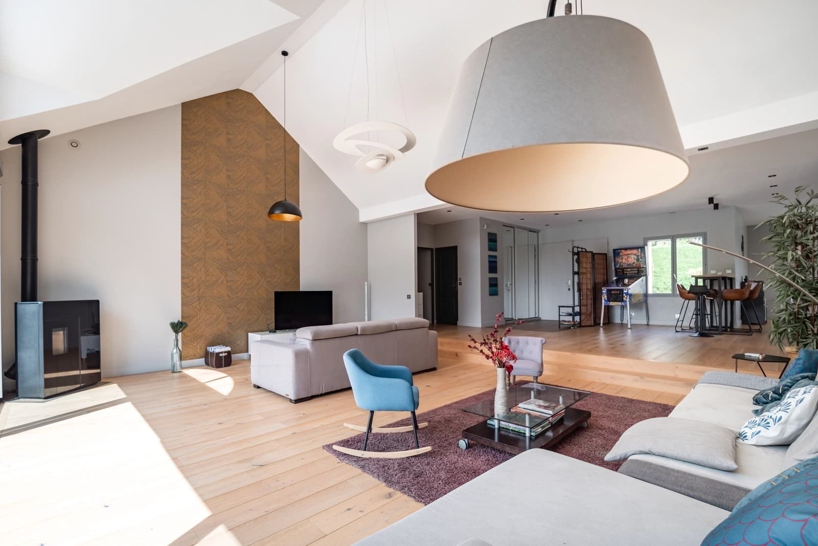 Living room in Charming Villa 1 floor Garden and Swimming Pool - 1