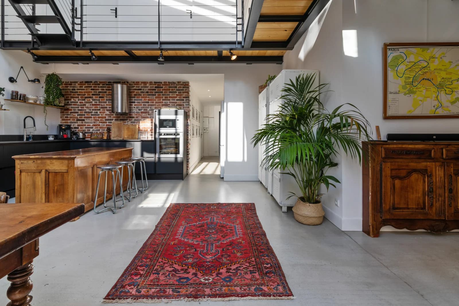 Espace Loft ludique: baby-foot, patio et terrasse sur le toit - 2