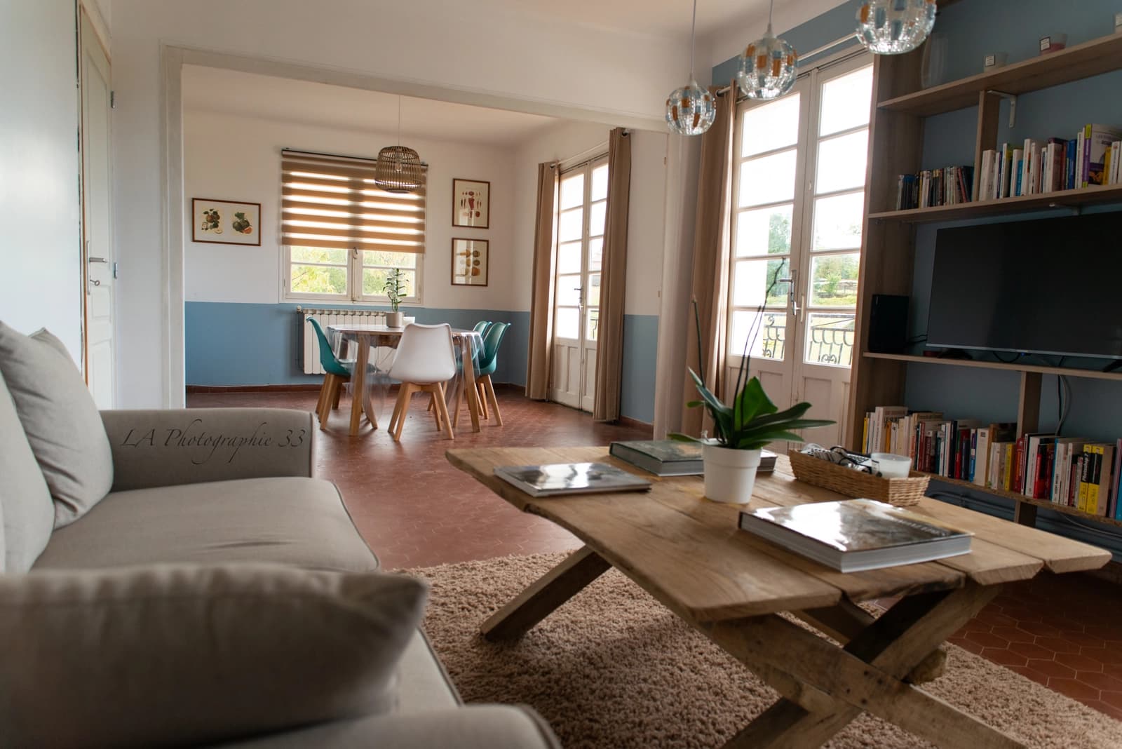 Salon dans Beau séjour de 45m² dans une maison basque typique - 1
