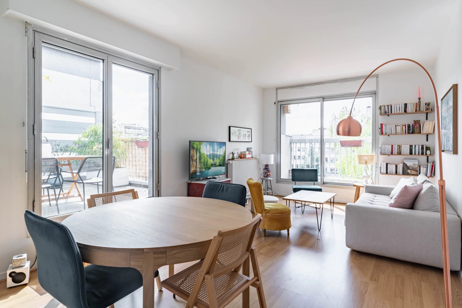 Meeting room in Apartment and large terrace on the Canal - 1