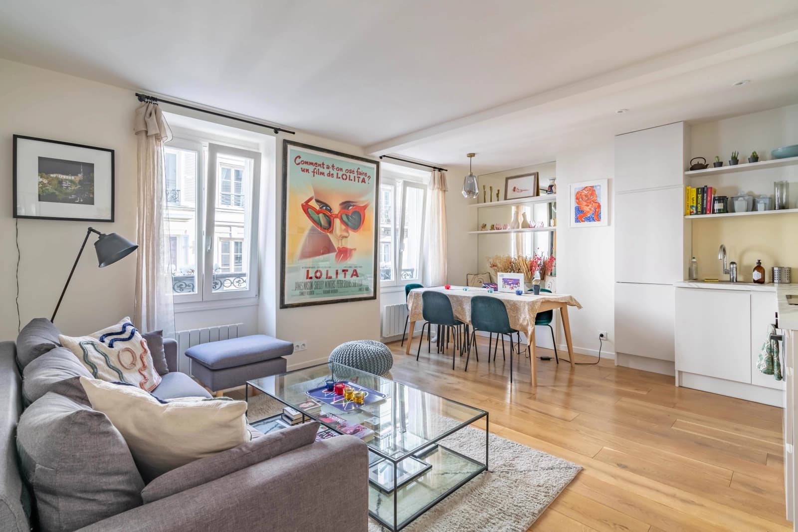 Living room in Cosy apartment in the heart of the 9th arrondisement - 1