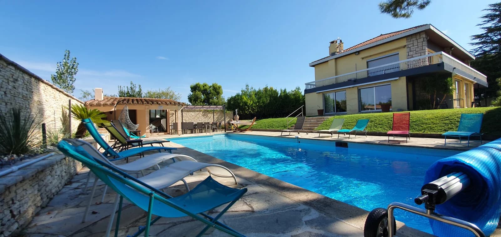 Salle de réunion dans Splendide villa et sa piscine, une invitation au rêve - 1