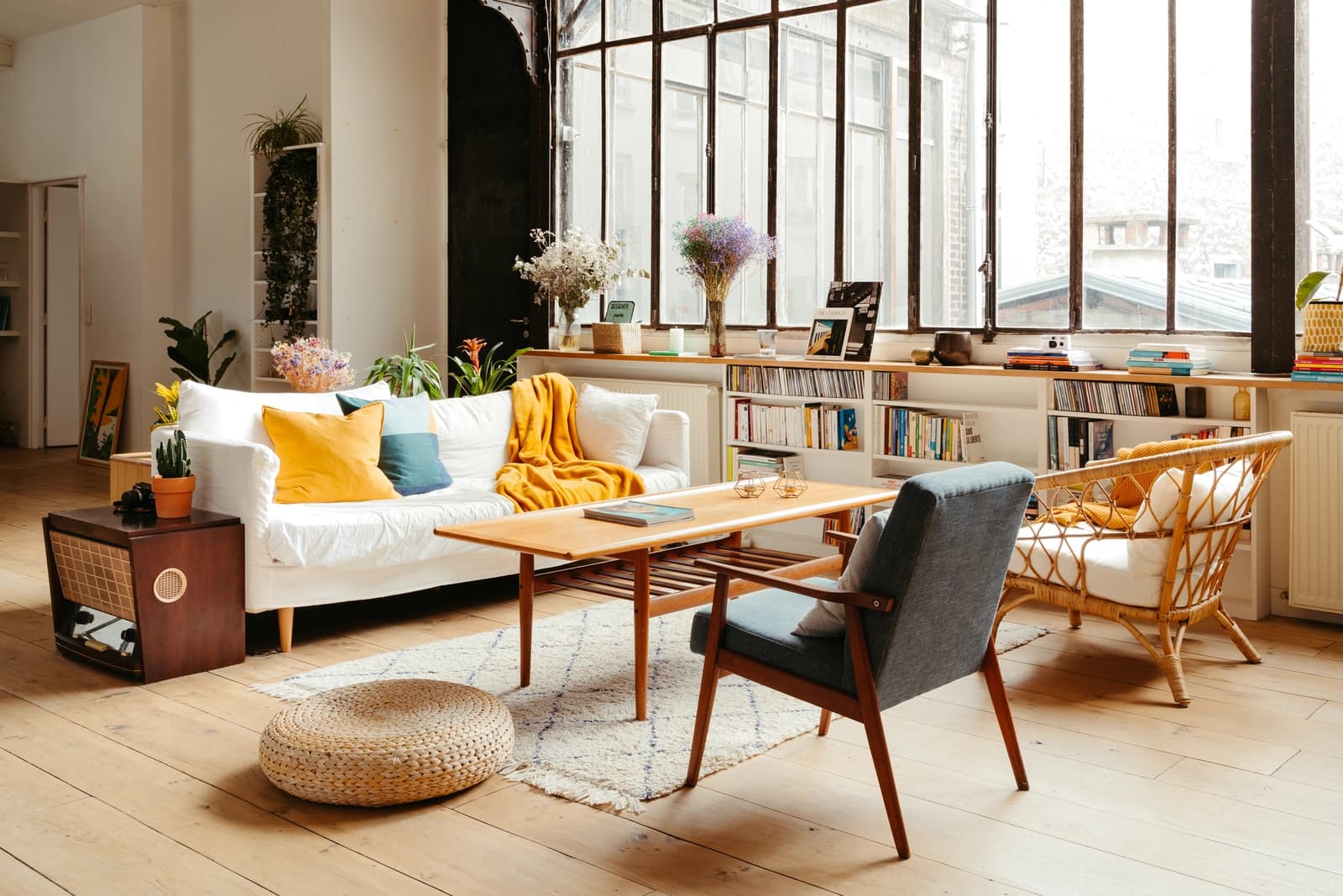 Salle de réunion dans Loft baigné de lumière au bord du Canal Saint Martin - 1