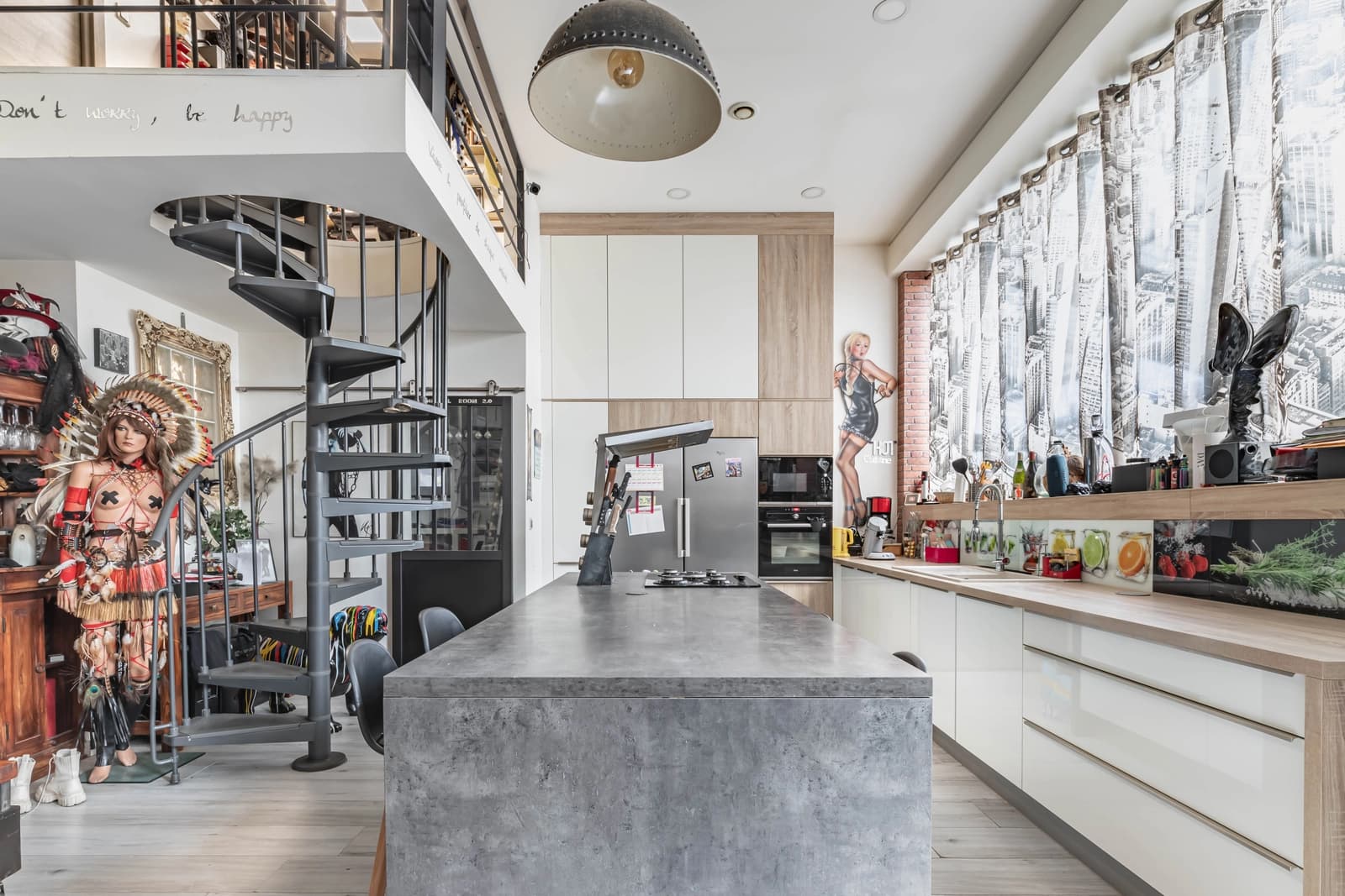 Kitchen in Loft USA - 1