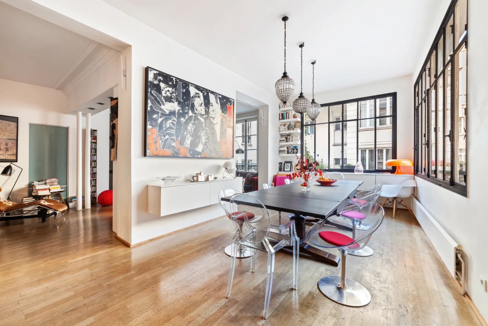 Meeting room in Superb loft in the heart of the Montorgueil district - 0