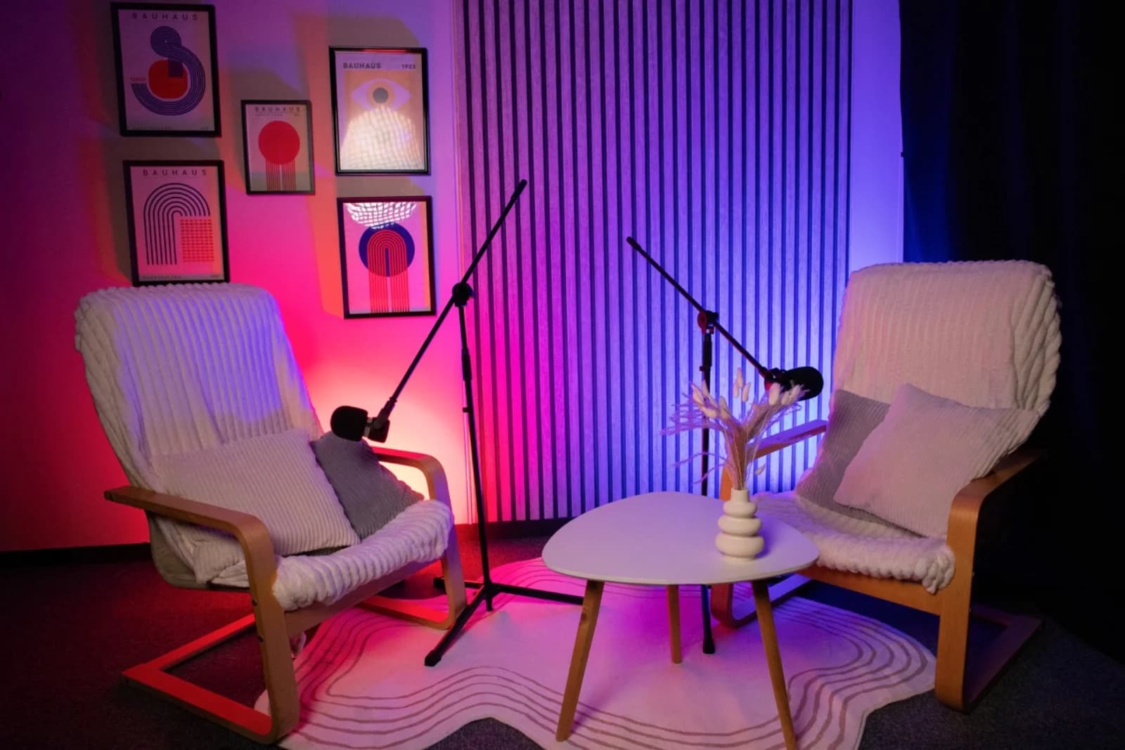 Studio d'enregistrement vidéos et de podcasts 🔴