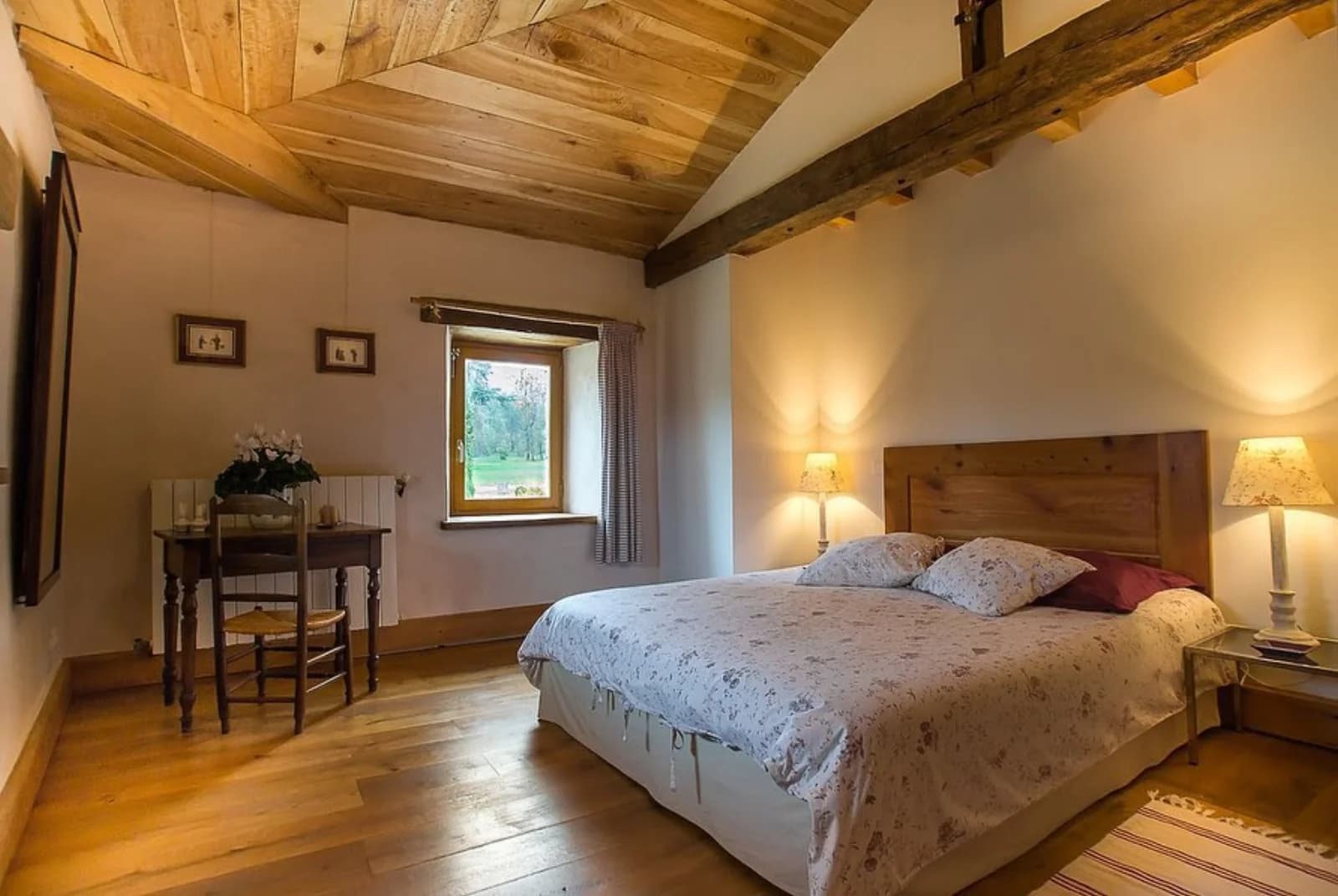 Bedroom in Chateau de Poudenas - 1