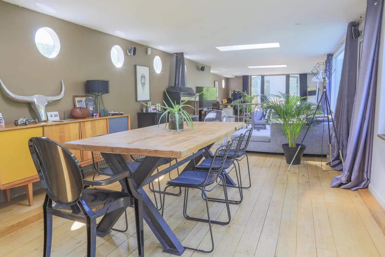 Salle de réunion dans Péniche design et moderne près de l'Ile Saint Germain - 0