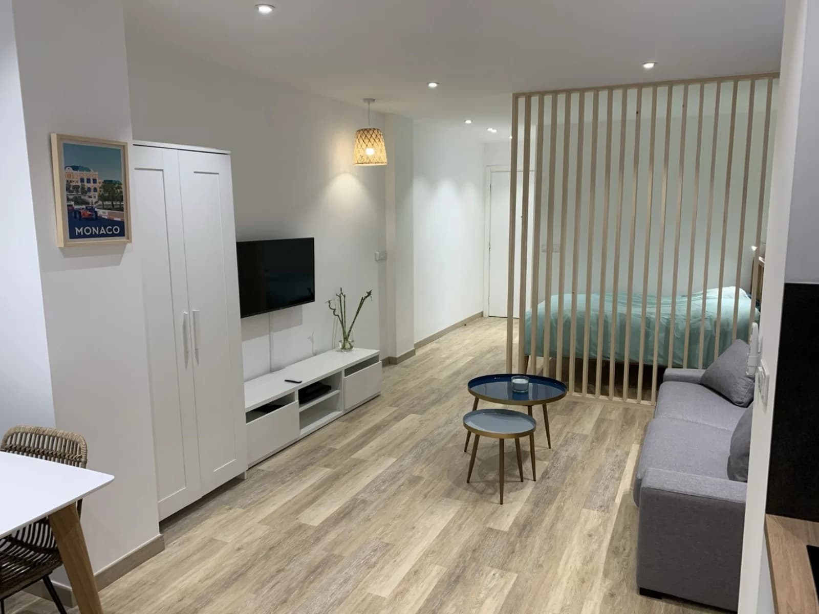 Salle de réunion dans Superbe studio avec terrasse et vue imprenable sur la mer - 1
