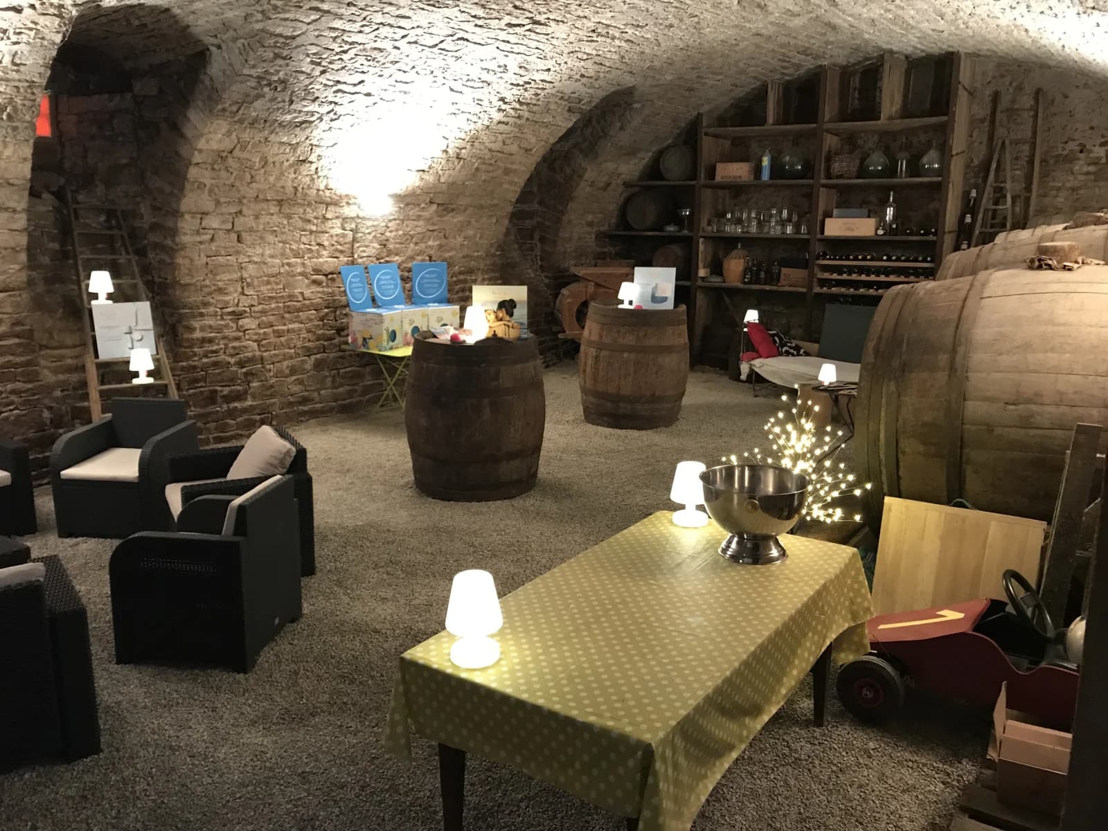 Space Magnificent vaulted cellar in the Jura - 2