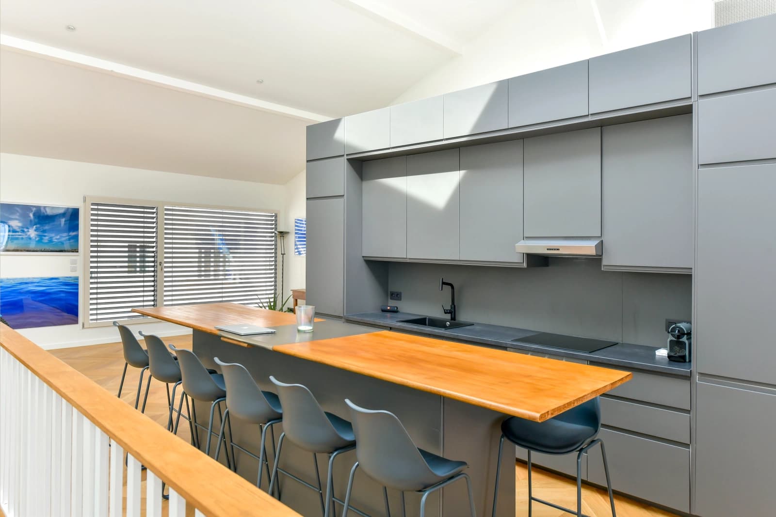 Kitchen in Bright space in the 6th arrondissement - 1