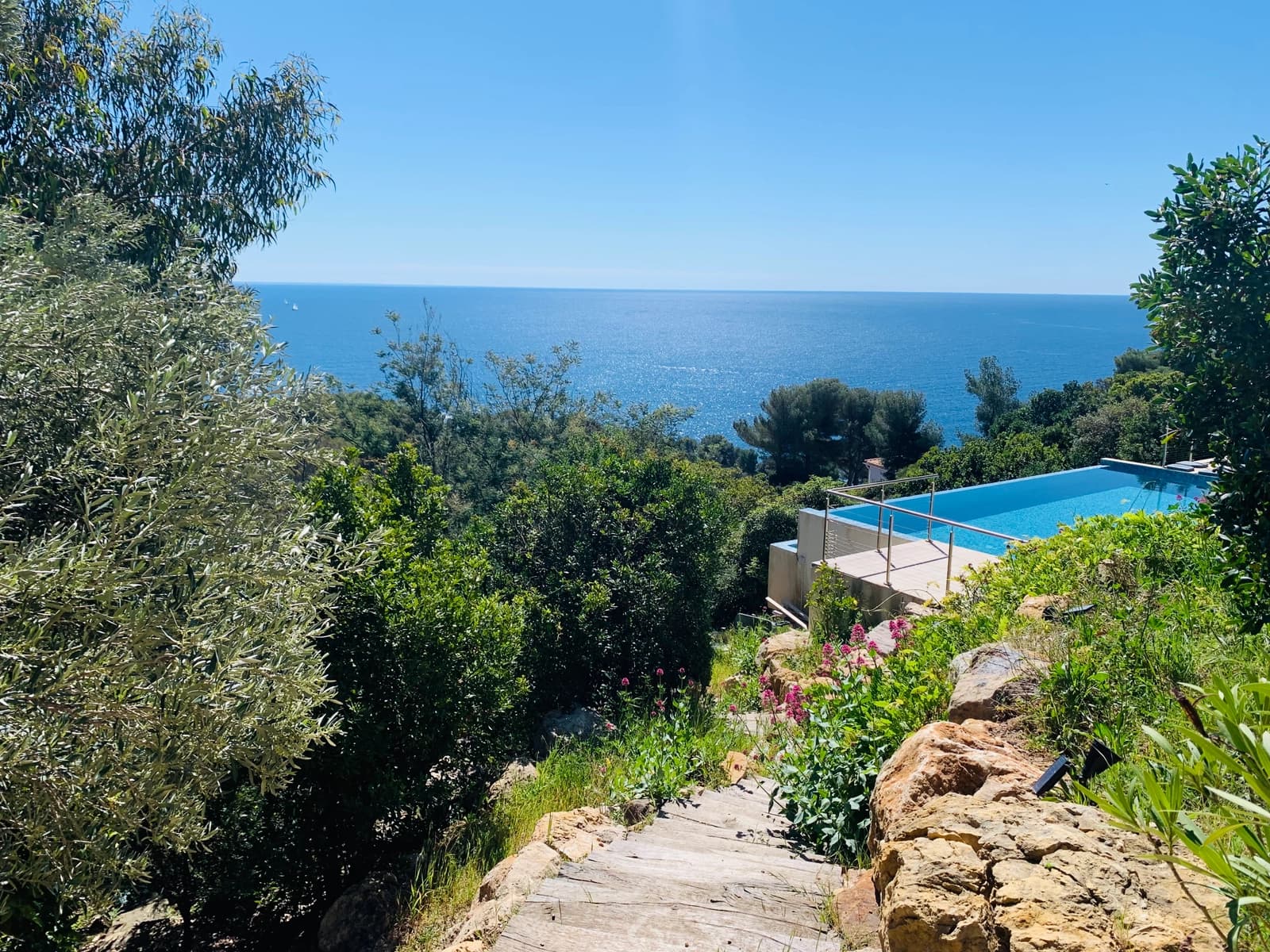 Espace Villa vue mer dans le golfe de Saint-Tropez - 4
