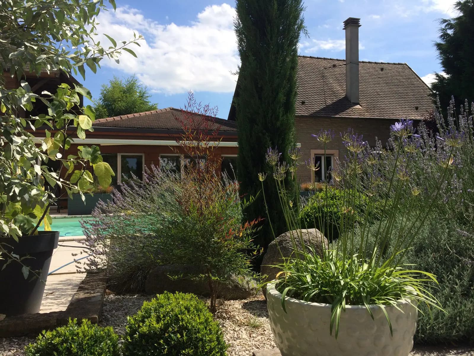 Meeting room in Charming farmhouse with swimming pool - 1