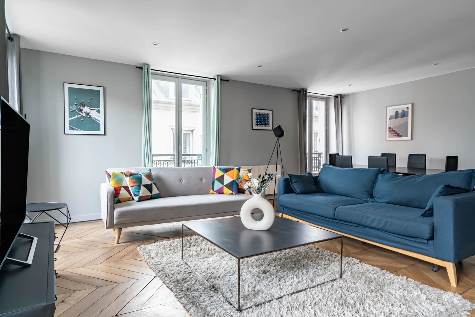 Espace Appartement haussmannien baigné de lumière naturelle - 1