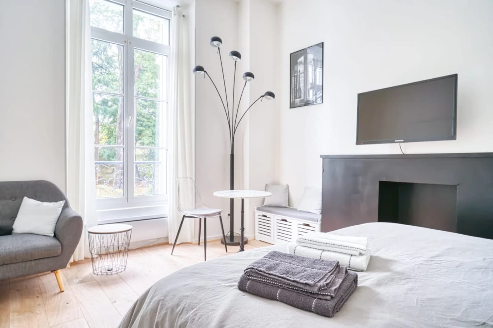 Living room in Studio la Reine Blanche - 1