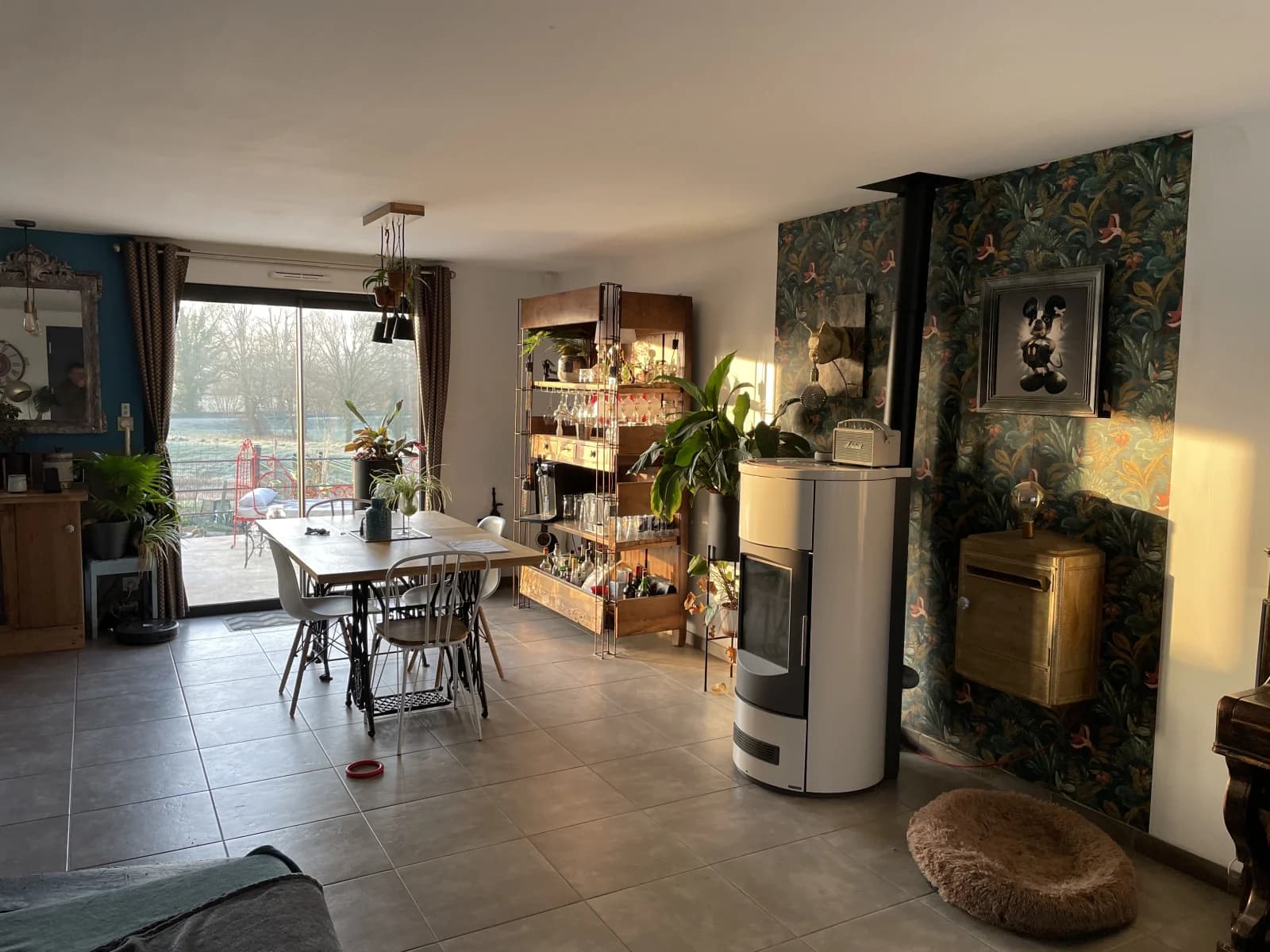 Salle de réunion dans Maison atypique en lotissement, charme de la campagne - 1