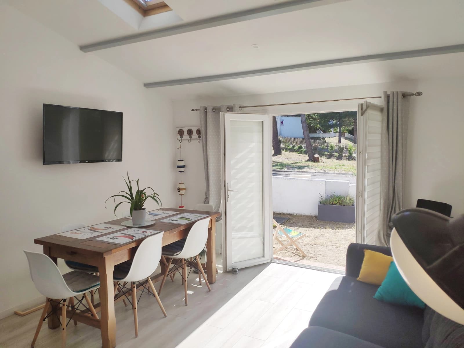 Salle de réunion dans Maison de plage à Noirmoutier, une évasion iodée - 1