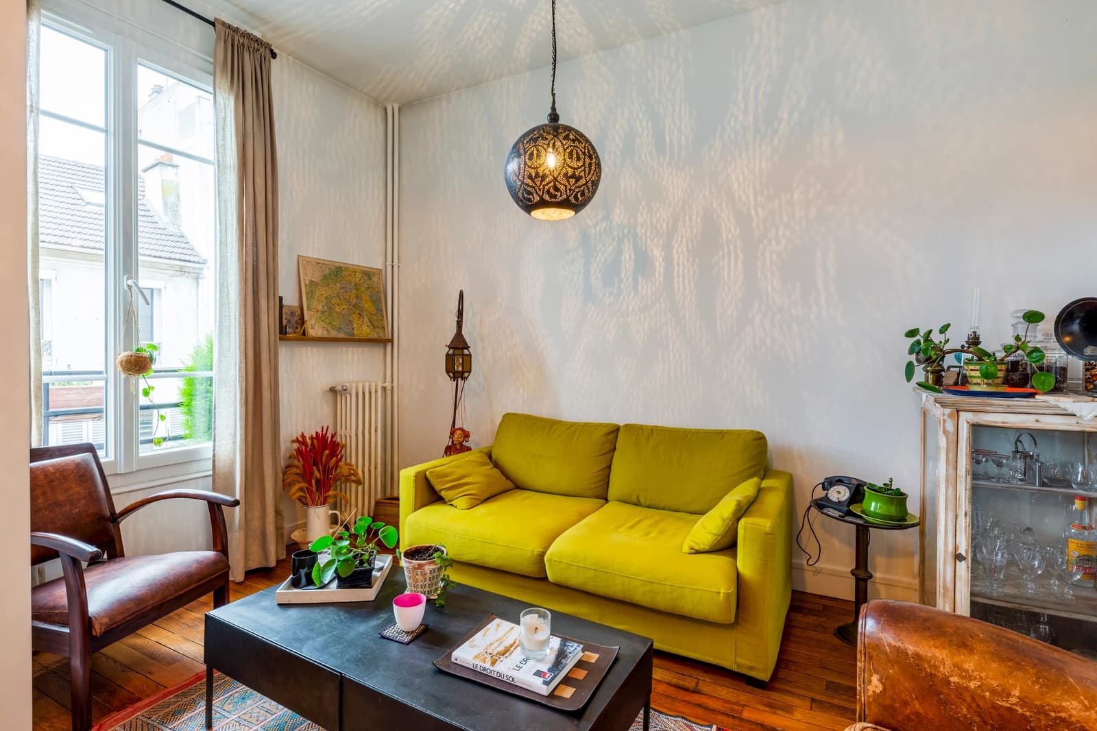 Salon dans Vincennes: sublime appartement et sa verrière lumineuse - 1