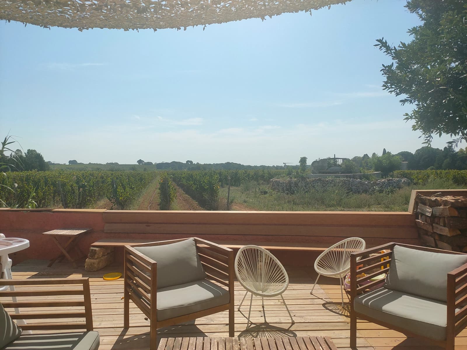 Salle de réunion dans Superbe villa avec piscine et vue sur les vignobles - 1